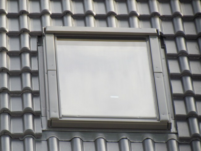 Okno dachowe w połaci dachu